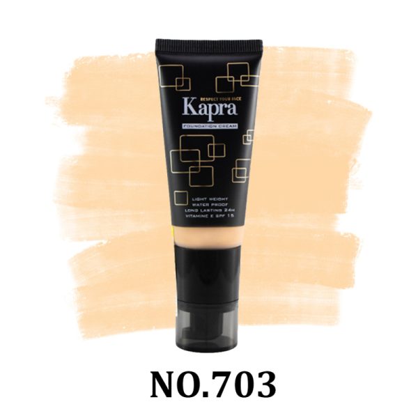 رنگ کرم پودر تیوپی کاپرا نیو (KAPRA NEW) شماره 703