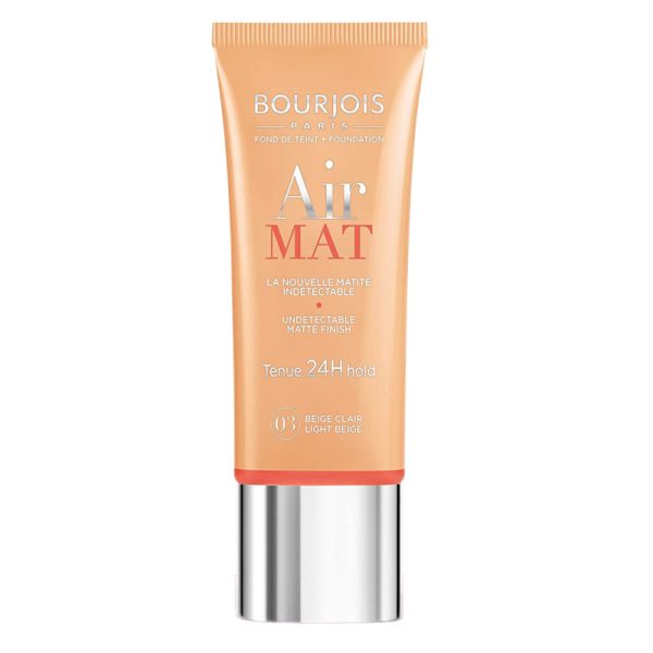 رنگ کرم پودر بورژوآ مدل AIR MAT شماره 03 BEIGE CLAIR