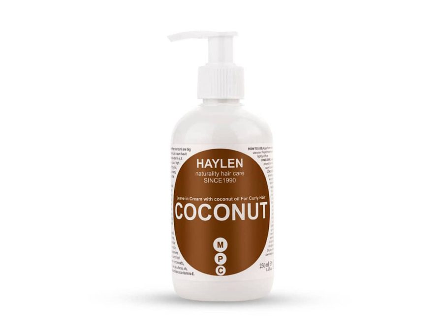 کرم مو بدون آبکشی مدل نارگیل (COCONUT) هایلن HAYLEN (پمپی)