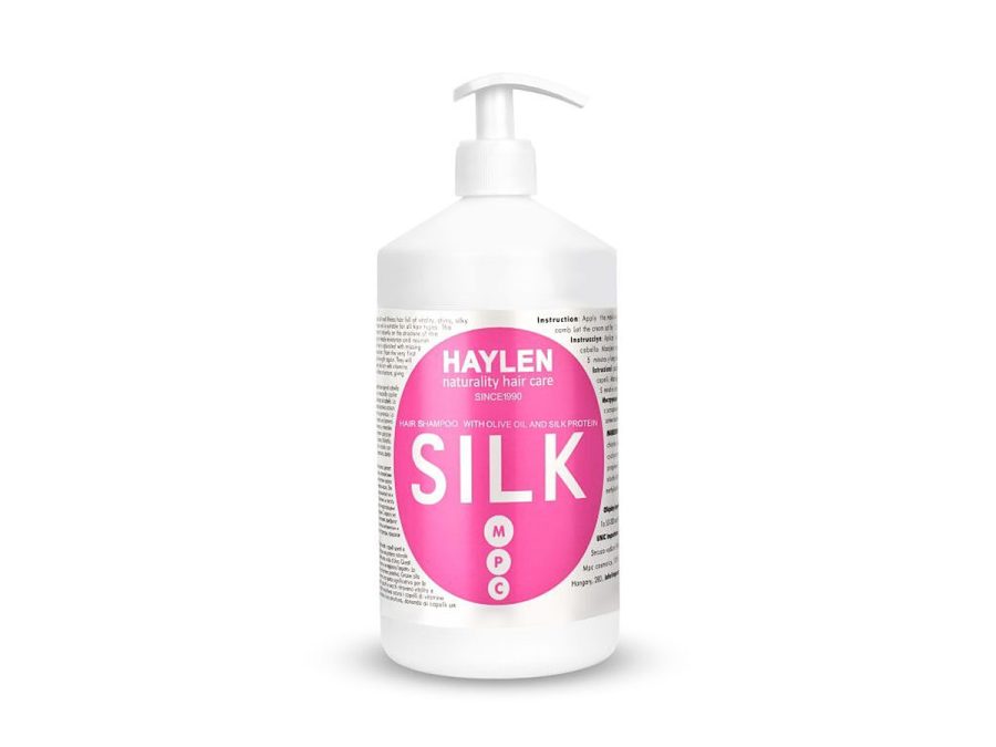 شامپو فاقد سولفات هایلن مدل سیلک (Hailen Silk Shampoo) حجم 1000 میلی‌لیتر