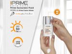 استفاده از ضدآفتاب فیوژن واتر حاوی ویتامین C پرایم (PRIME) مدل SPF50