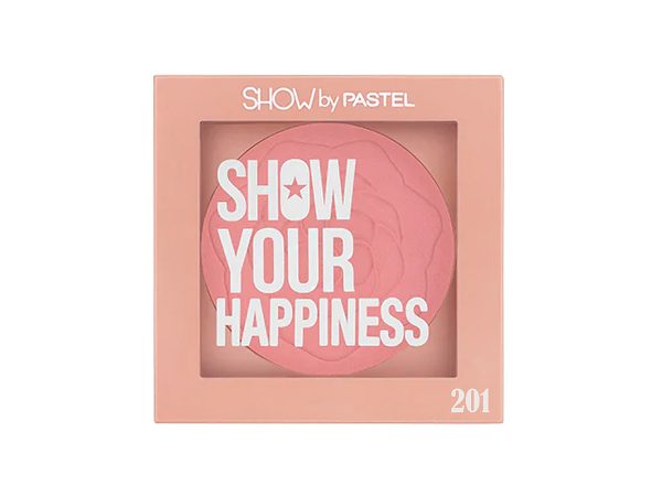 رژگونه پاستل (Pastel) مدل HAPPINESS شماره 201