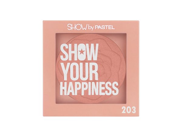 رژگونه پاستل (Pastel) مدل HAPPINESS شماره 203