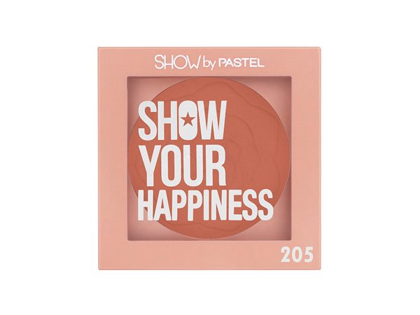 رژگونه پاستل (Pastel) مدل HAPPINESS شماره 205