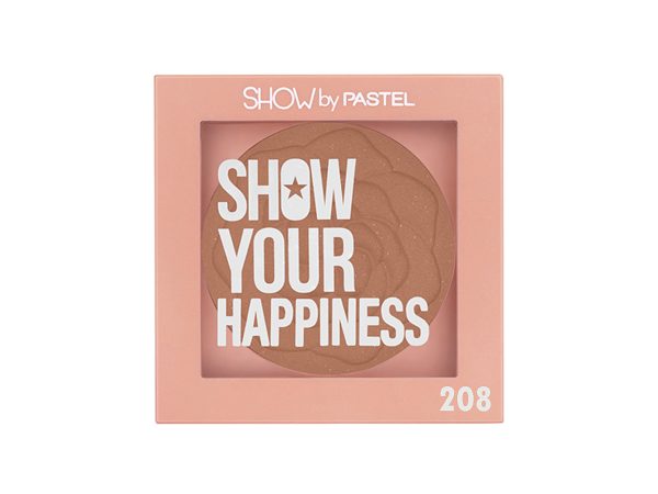 رژگونه پاستل (Pastel) مدل HAPPINESS شماره 208