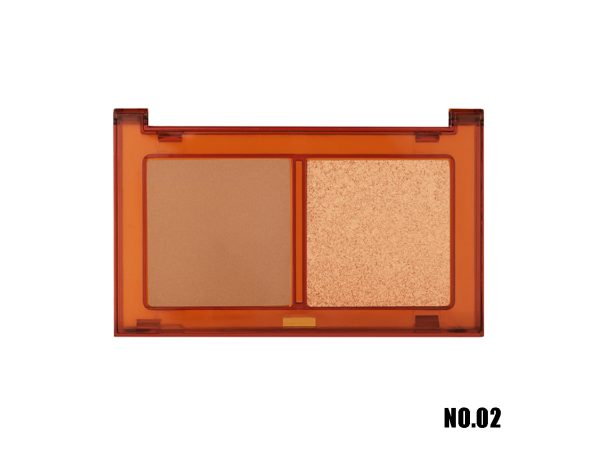 رنگ پالت برنزر و هایلایتر پاستل (PASTEL) مدل SUN KISSED شماره 02