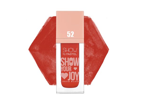 رنگ رژگونه مایع پاستل (Pastel) مدل Show Your Joy شماره 52