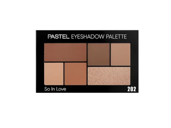 پالت سایه 6 رنگ پاستل (Pastel) مدل So In Love شماره 202