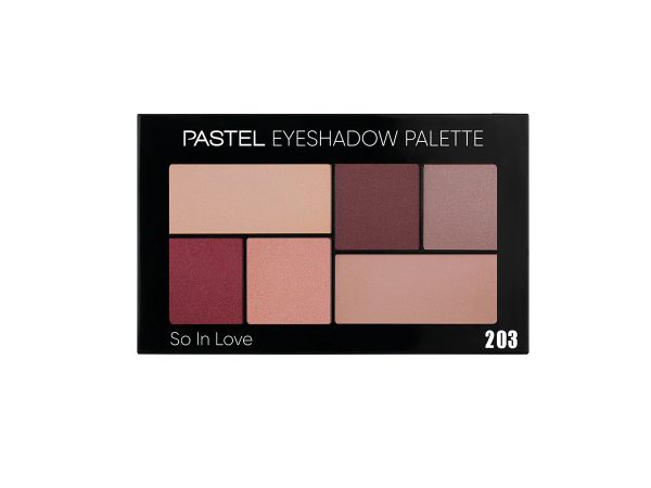 پالت سایه 6 رنگ پاستل (Pastel) مدل So In Love شماره 203