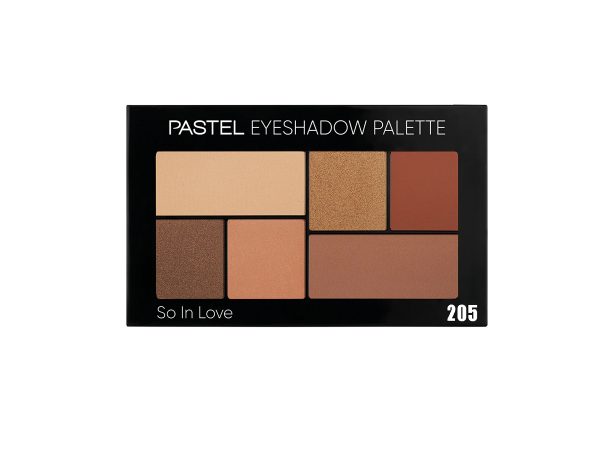 پالت سایه 6 رنگ پاستل (Pastel) مدل So In Love شماره 205