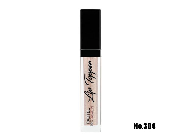 رژلب مایع براق و اکلیلی پاستل (Pastel) مدل Lip Topper شماره 304