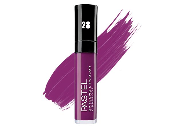 رنگ رژلب مایع پاستل (Pastel) مدل Daylong شماره 28