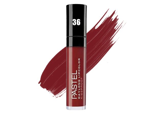 رنگ رژلب مایع پاستل (Pastel) مدل Daylong شماره 36