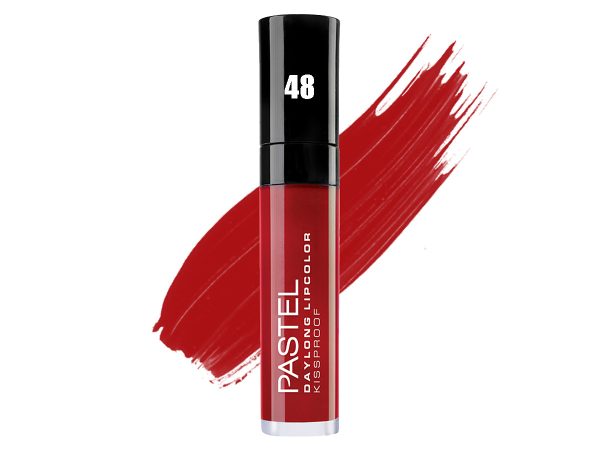 رنگ رژلب مایع پاستل (Pastel) مدل Daylong شماره 48