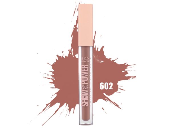 رنگ رژلب مایع پاستل (Pastel) مدل Show Your Power شماره 602