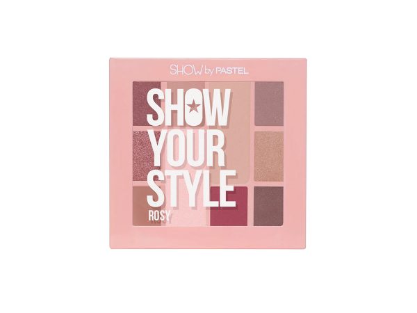 پالت سایه چشم پاستل (Pastel) مدل Rosy