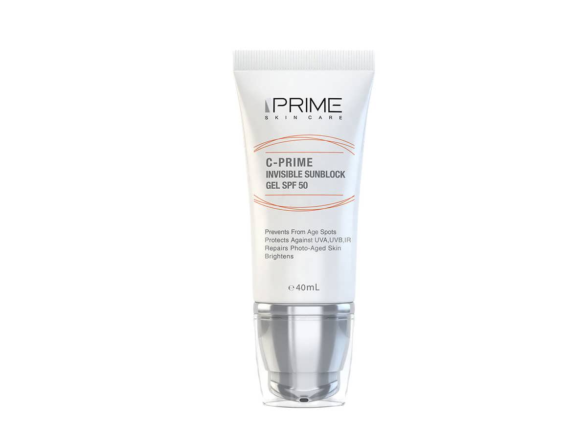 ژل ضد آفتاب پرایم با SPF 50 حاوی ویتامین سی