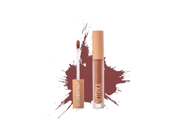 رژلب مایع نوتریکا (Notrika) شماره L1 Chestnut