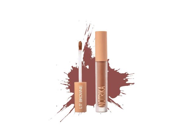 رژلب مایع نوتریکا (Notrika) شماره L17 Brownie