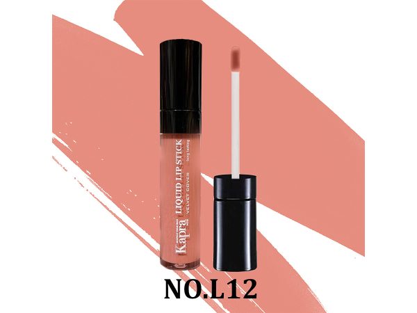 رنگ رژلب مایع کاپرا نیو (Kapra new) شماره L12
