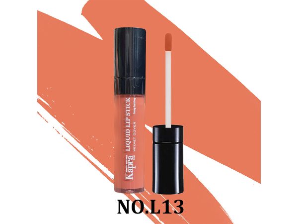 رنگ رژلب مایع کاپرا نیو (Kapra new) شماره L13