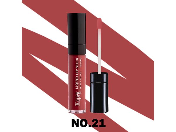 رنگ رژلب مایع کاپرا نیو (Kapra new) شماره L21