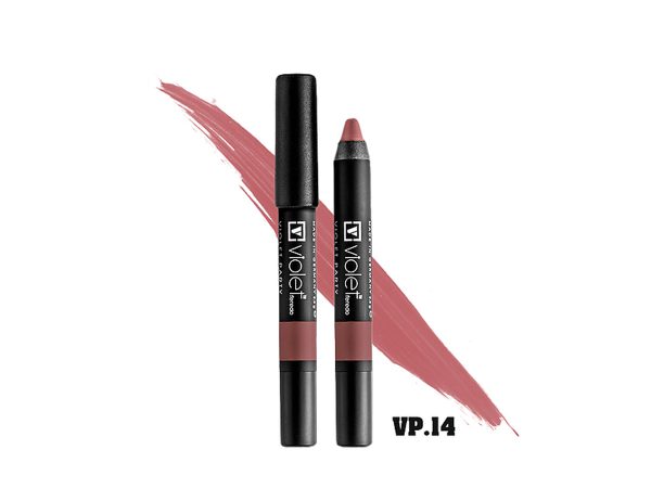 رنگ رژلب مدادی ویولت (violet) شماره 14