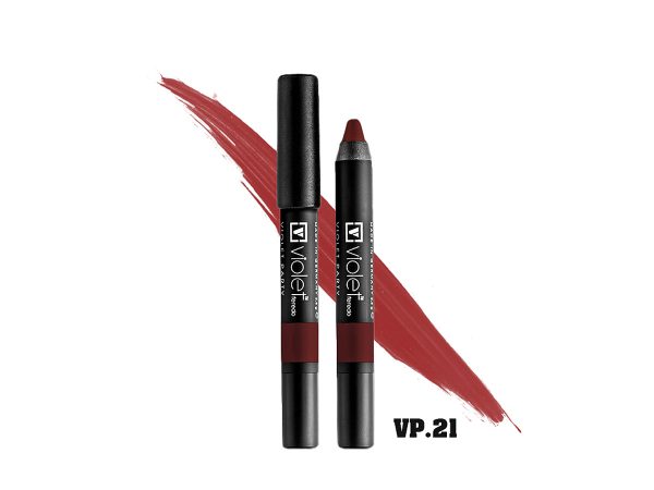 رنگ رژلب مدادی ویولت (violet) شماره 21