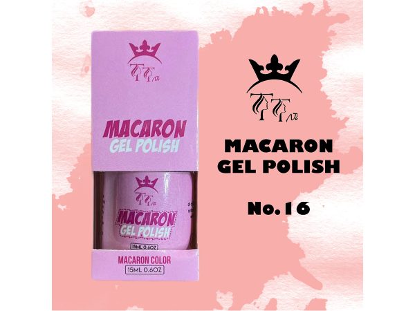 لاک ژل تی تی نی (TTNI) مدل MACARON شماره 16