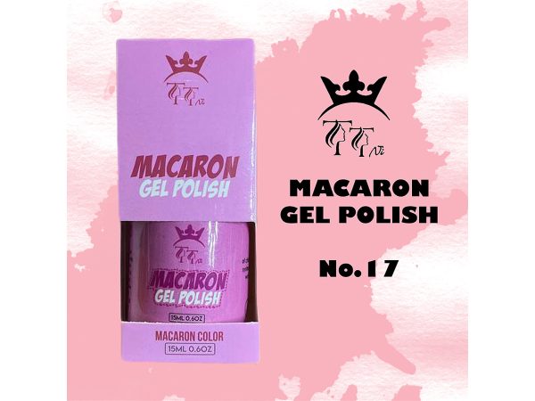 لاک ژل تی تی نی (TTNI) مدل MACARON شماره 17