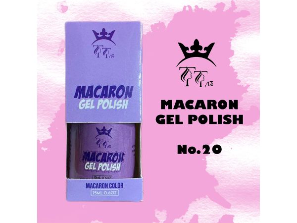 لاک ژل تی تی نی (TTNI) مدل MACARON شماره 20
