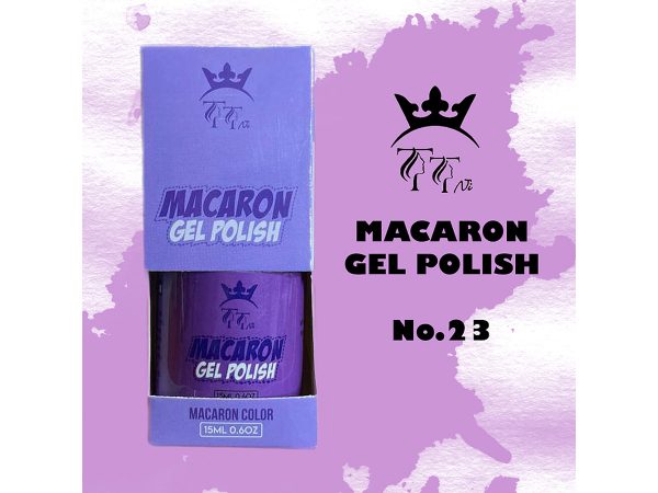 لاک ژل تی تی نی (TTNI) مدل MACARON شماره 23