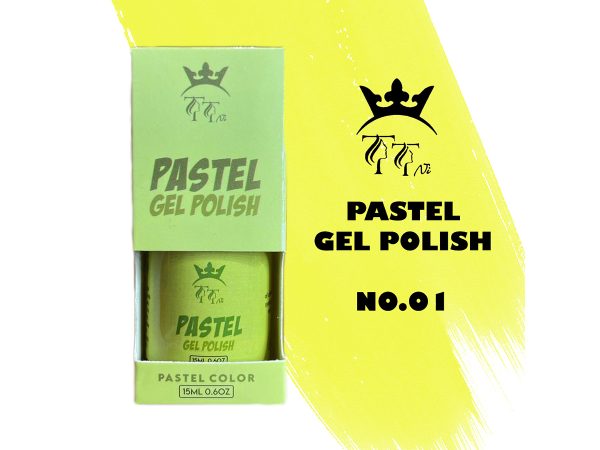لاک ژل تی تی نی (TTNI) مدل PASTEL شماره 01