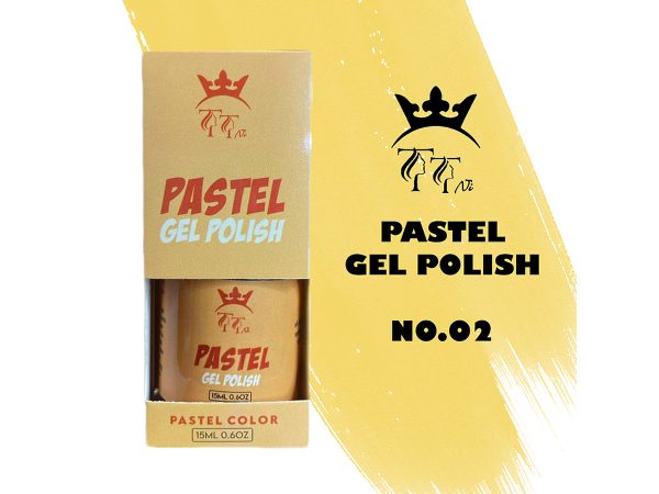 لاک ژل تی تی نی (TTNI) مدل PASTEL شماره 02