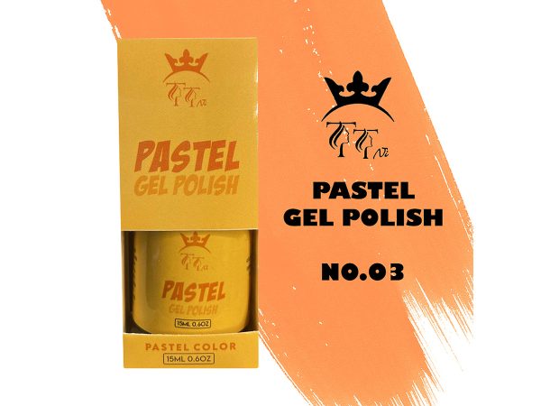 لاک ژل تی تی نی (TTNI) مدل PASTEL شماره 03