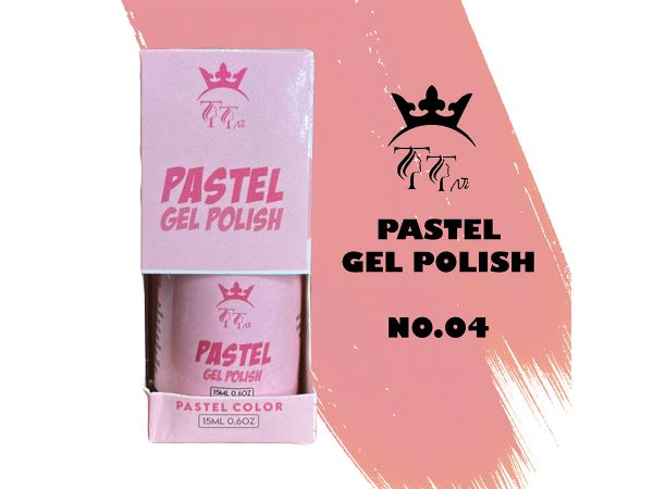 لاک ژل تی تی نی (TTNI) مدل PASTEL شماره 04