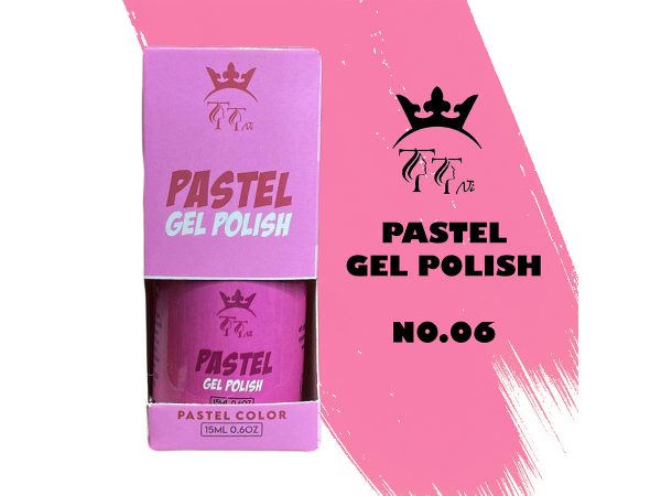 لاک ژل تی تی نی (TTNI) مدل PASTEL شماره 06