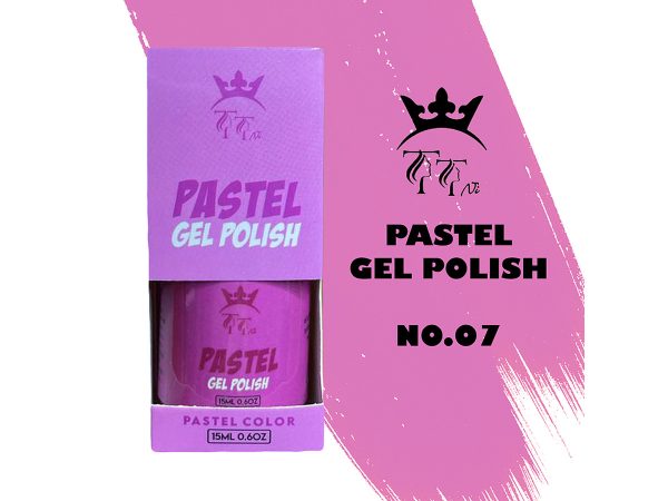 لاک ژل تی تی نی (TTNI) مدل PASTEL شماره 07