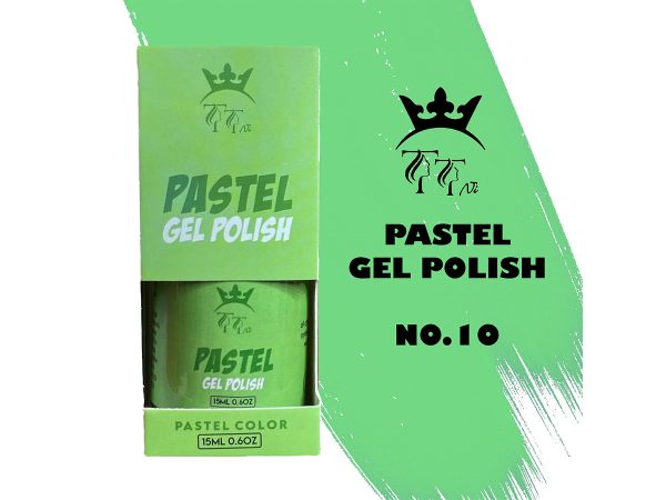 لاک ژل تی تی نی (TTNI) مدل PASTEL شماره 10