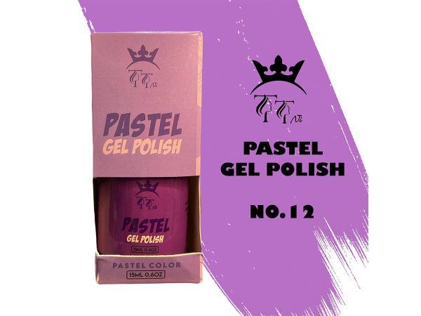 لاک ژل تی تی نی (TTNI) مدل PASTEL شماره 12